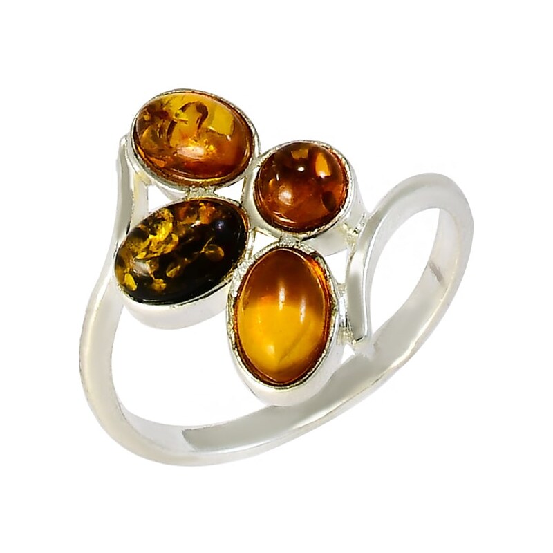 Strieborný prsteň Glare 645 60531334