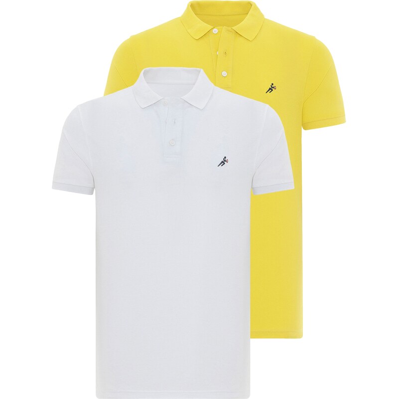 Moxx Paris Tričko žltá / biela 61589593