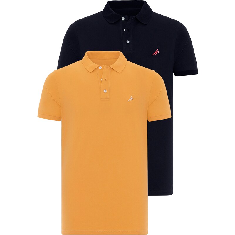 Moxx Paris Tričko tmavomodrá / pueblo / svetlooranžová / pastelovo 61589603