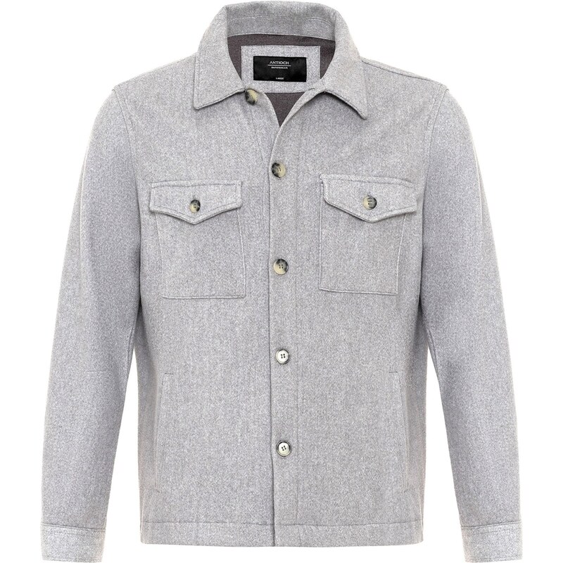 Antioch Košeľa svetlosivá 62053443