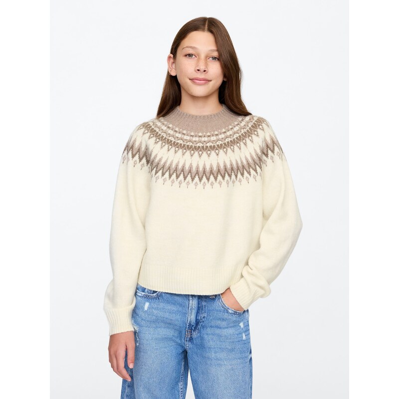 GAP Dievčenský sveter Fair Isle 602509-01 66266409