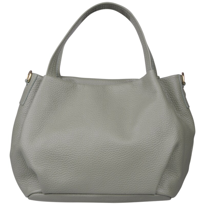 Zelená kožená talianska crossbody kabelka Tea Khaki NovaKabelka.sk 60566183