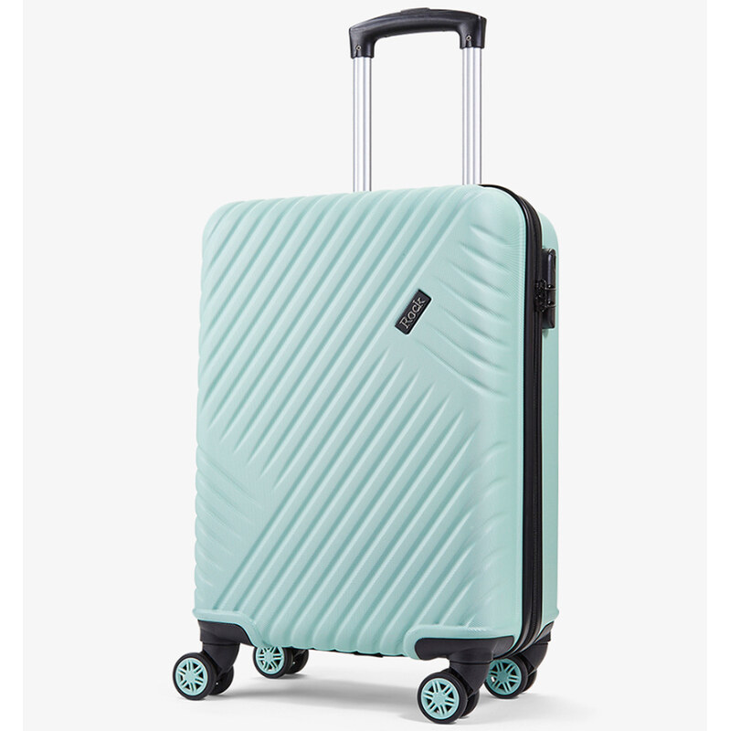 Kabinová batožina ROCK Santiago S ABS - svetlozelená 62195430