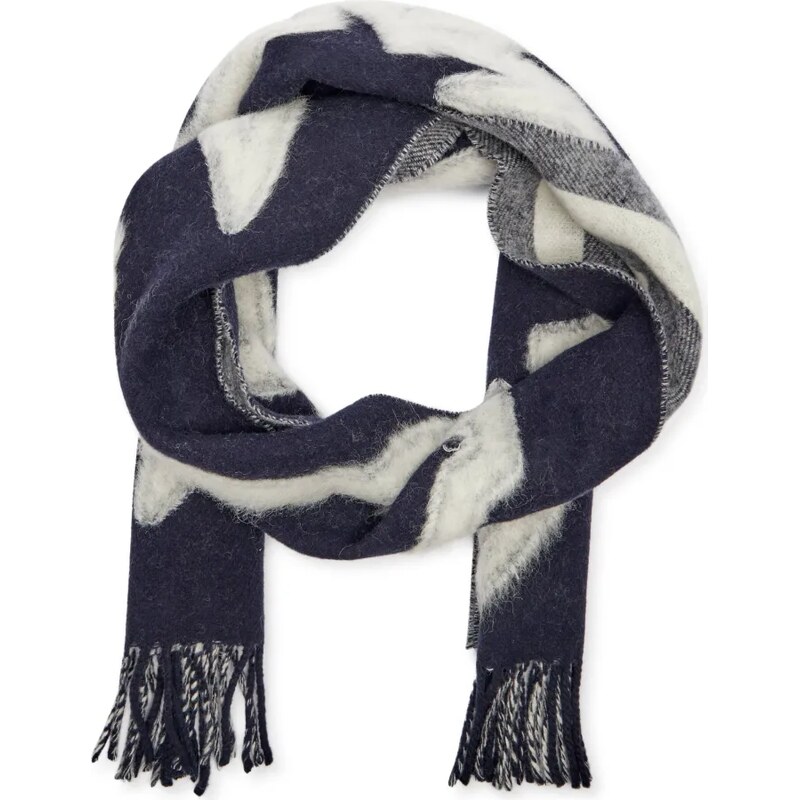 Paul&Shark Vlnený obojstranný šál 60578186