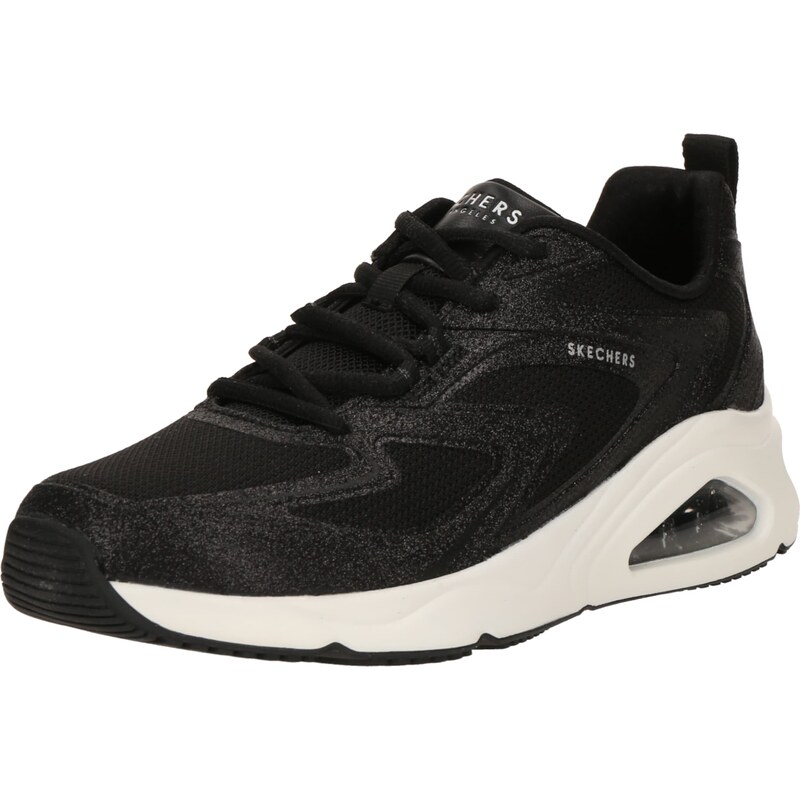 SKECHERS Nízke tenisky Tres-Air Uno čierna / biela 60867735