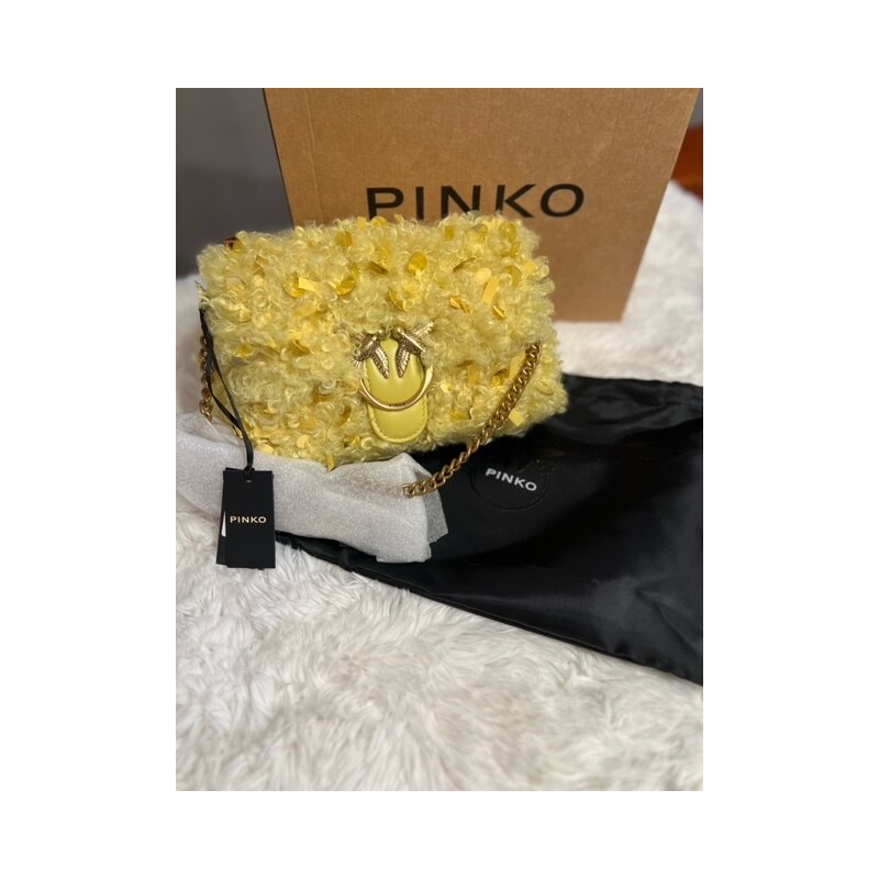 Dámska Kabelka PINKO - Love Baby Puff Curls crossbody, večerná, 60113386