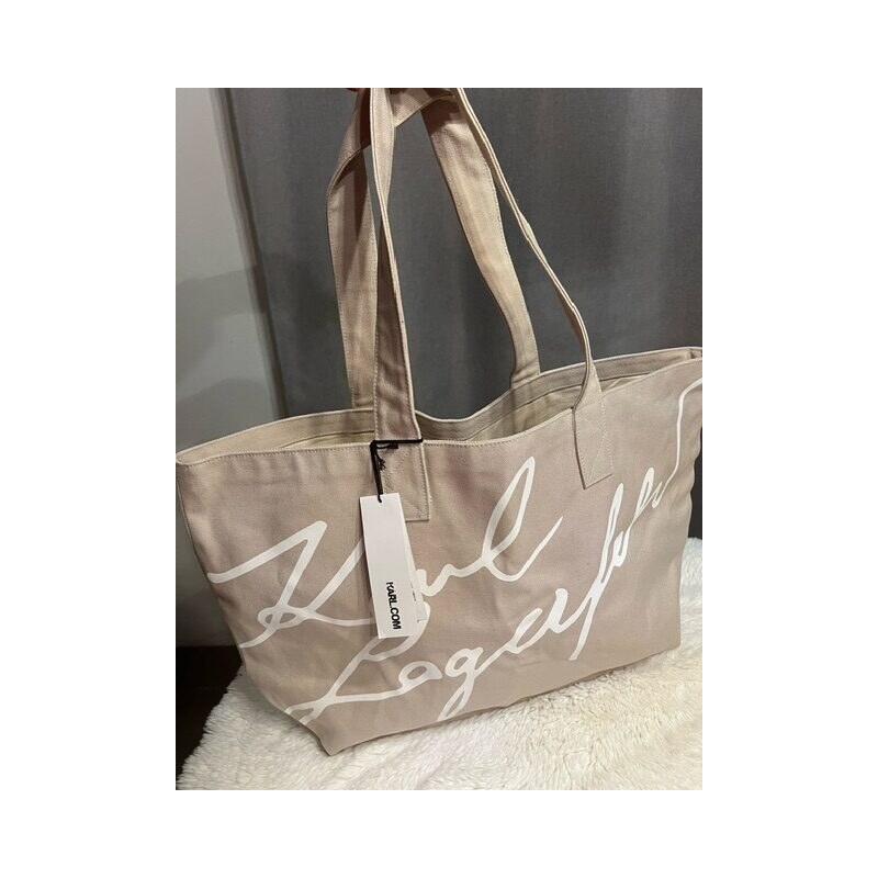 Dámska Kabelka Karl Lagerfeld Style Canvas shopper 60113410