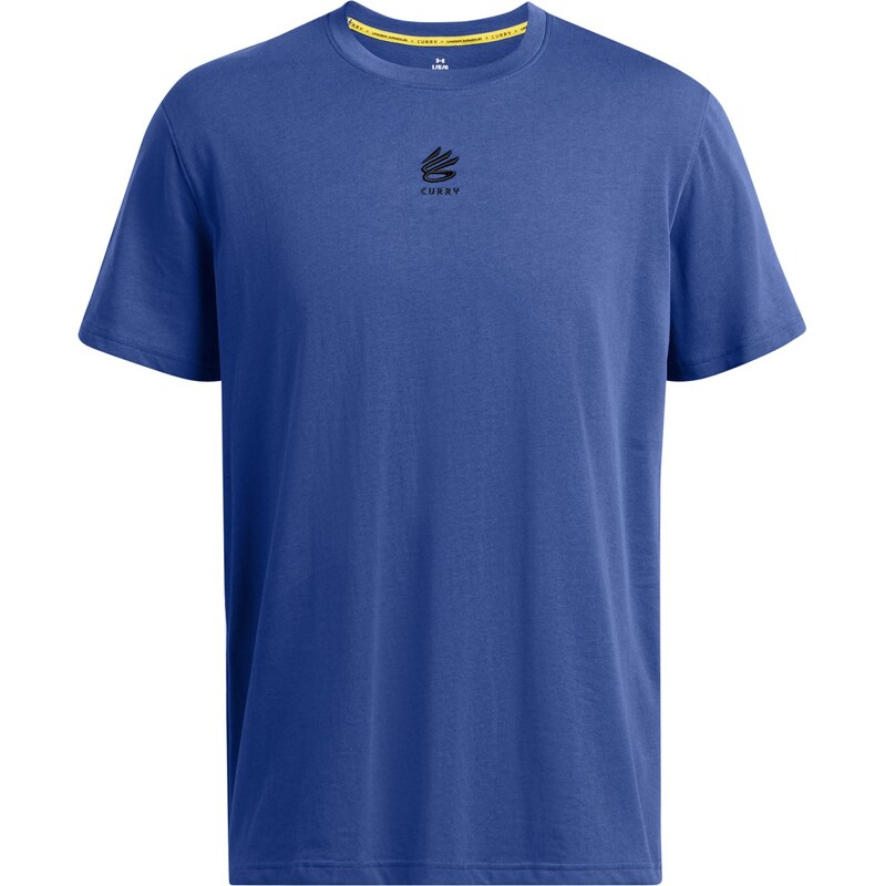UNDER ARMOUR Curry Hvyweight Logo Tee BLU 60585663