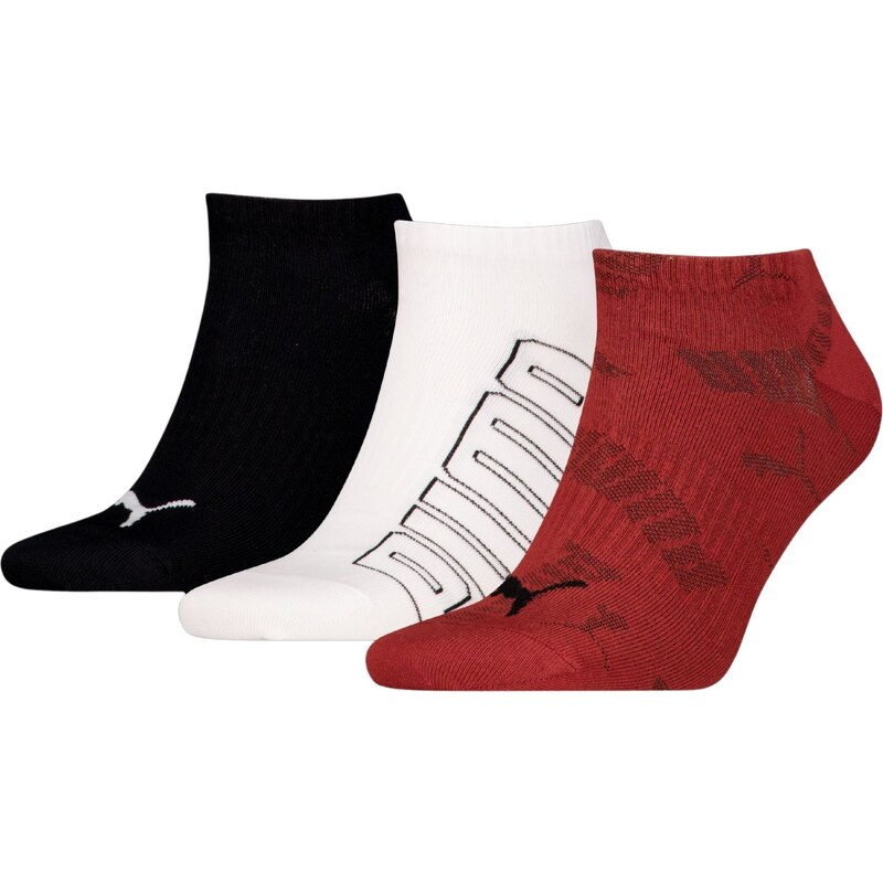 Puma unisex mesh logo sneaker 3p red combo 60585674