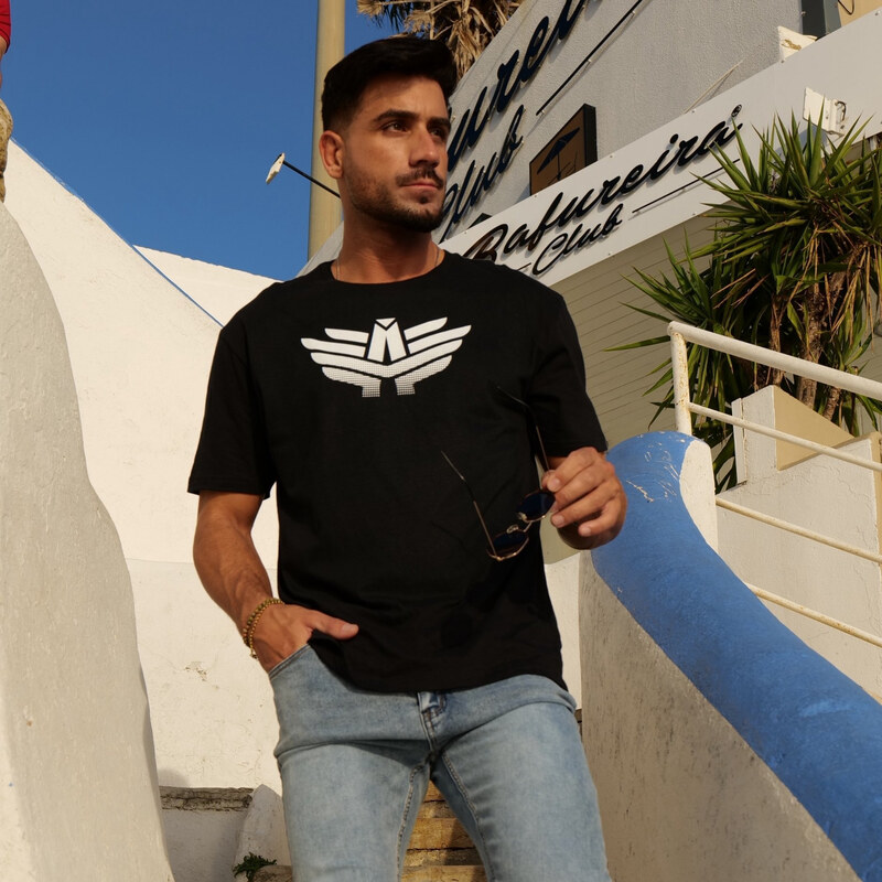 Pánske športové tričko Iron Aesthetics Break, čierne 60586803