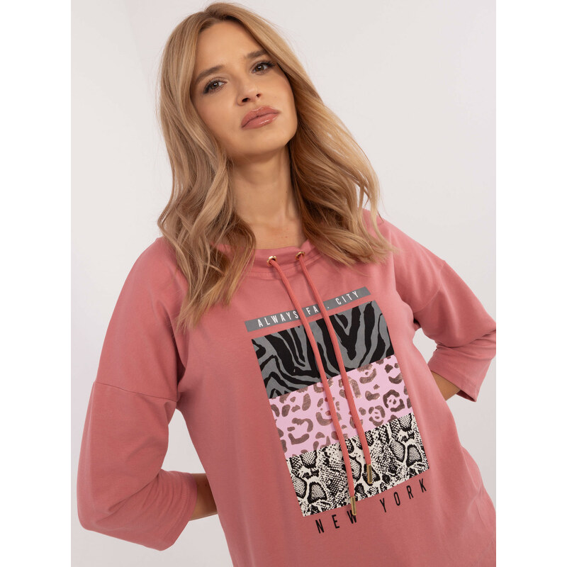 Calimera Blouse-CLM-BZ-1270.39P-dark pink 64787113