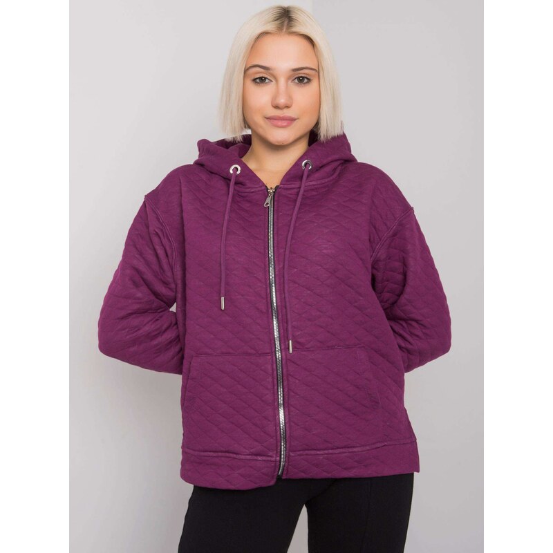 BASIC Feel Good Sweatshirt-RV-BL-7451.23-dark purple 64666124