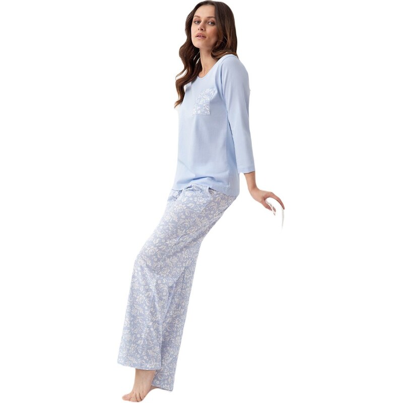 Dámske pyžamo Luna 335 3XL 55795132