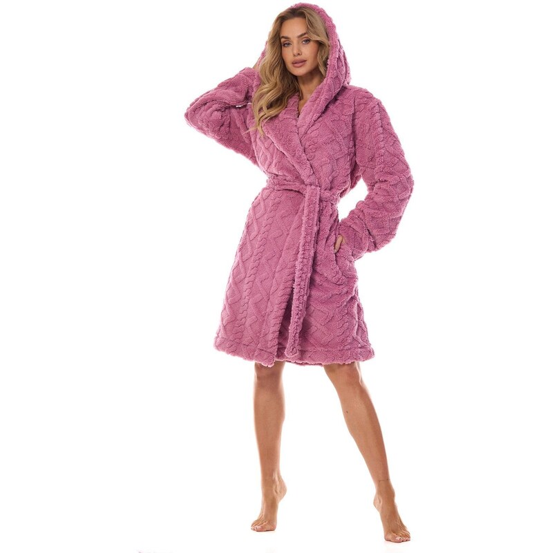 Dámsky krátky župan L&L 2401 Geo 58290996