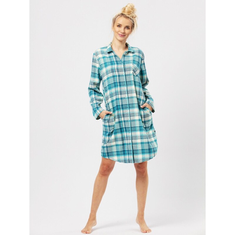 Dámska flanelová košeľa Key LND 471 57581649