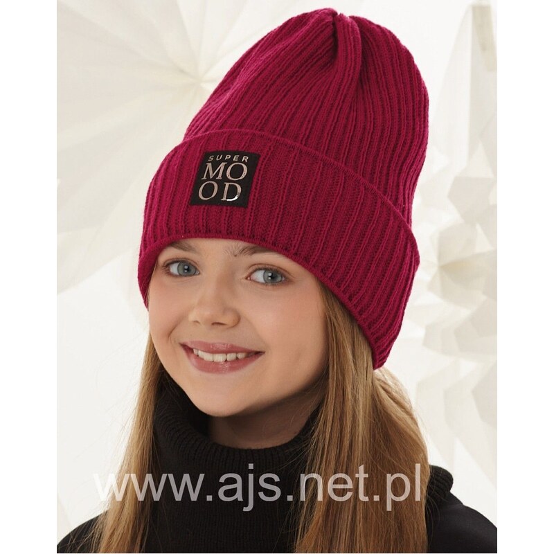 Dievčenská čiapka AJS 48-394 66362444
