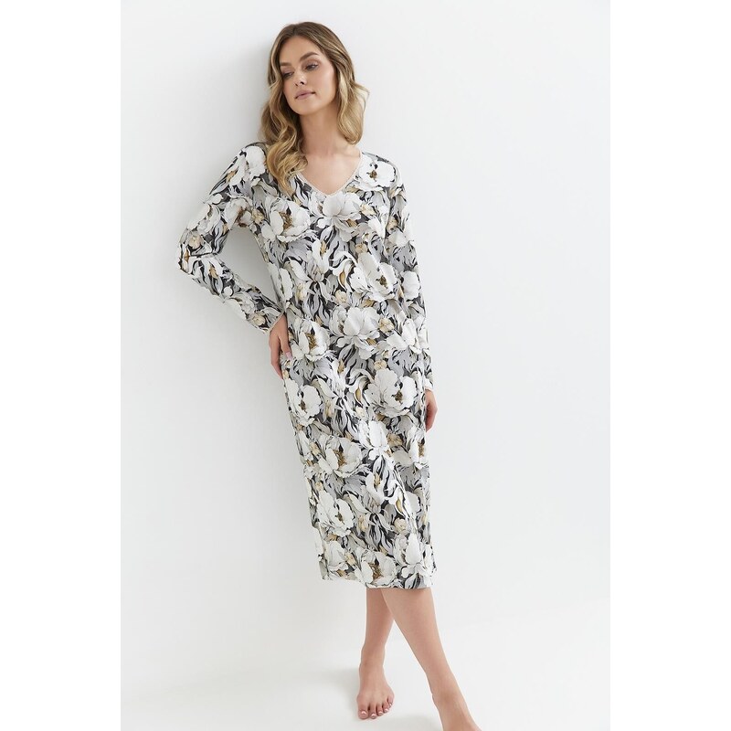 Dlhá bavlnená nočná košeľa Cana 414 58429604