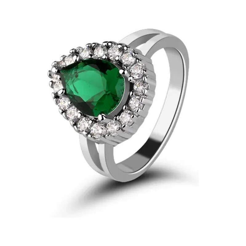 MAJYA Strieborný prsteň OLEANDRA 11348/5 64582219