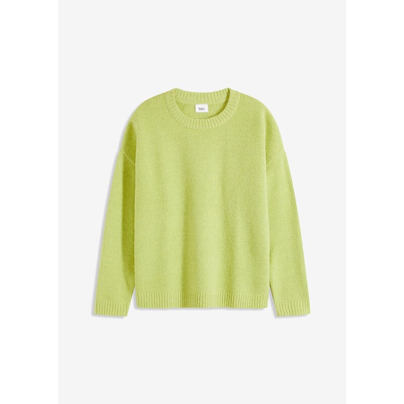 bonprix Oversize-pulóver, farba zelená 60614302