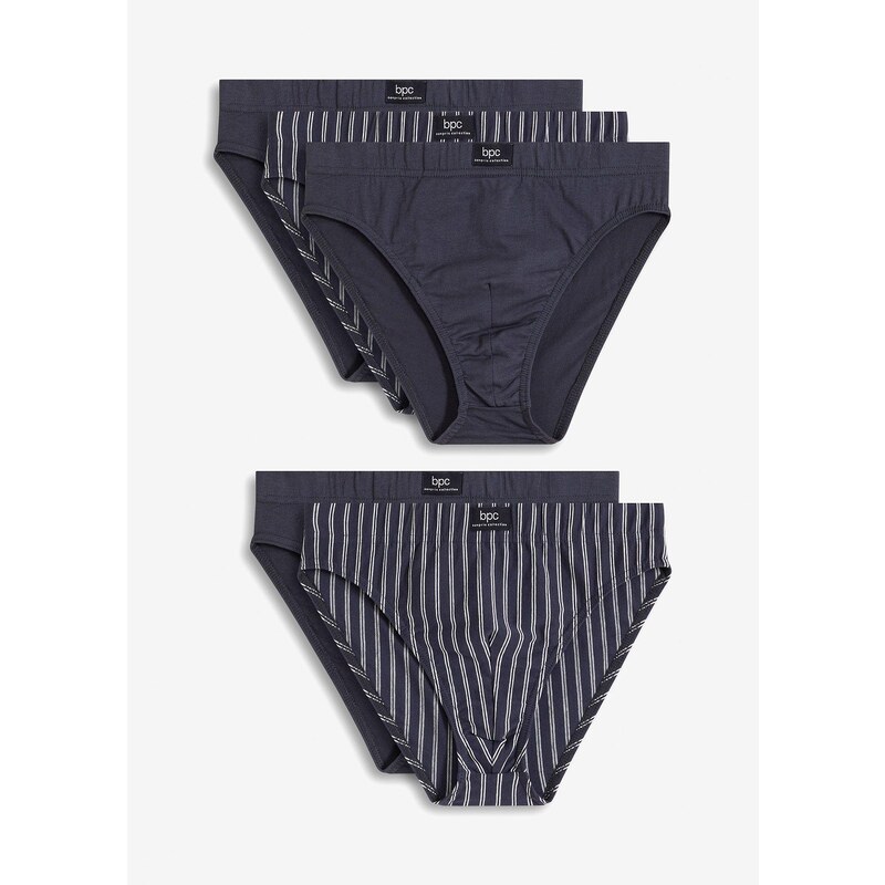 bonprix Slipy (5ks v balení), farba modrá 60614499