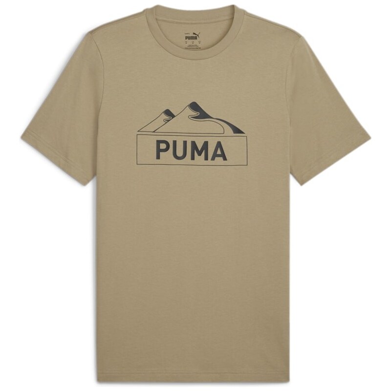 Puma OPEN ROAD Mountain Graphic Tee beige 60624199