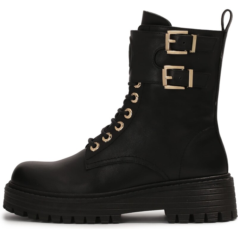 Kazar Šnurovacie členkové čižmy čierna 60867730