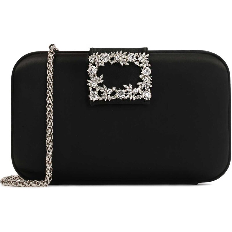 Kazar Listová kabelka čierna / strieborná 63218967