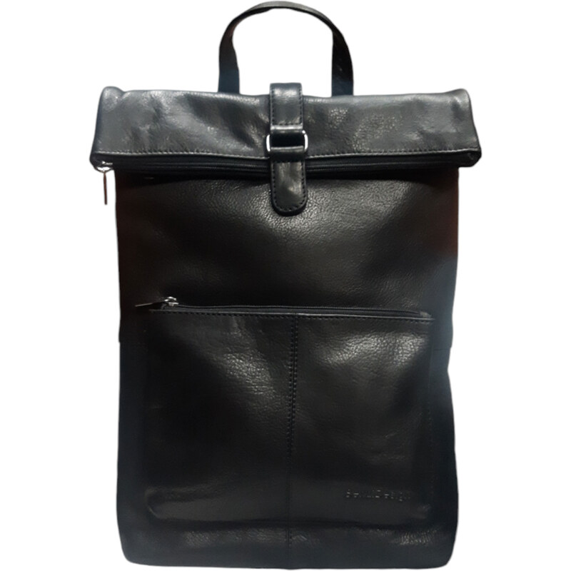 Pánsky kožený batoh čierny - SendiDesign Vulefo čierna 60619252