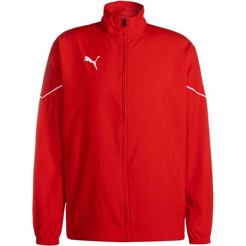 PUMA Športová bunda červená / biela 67749847