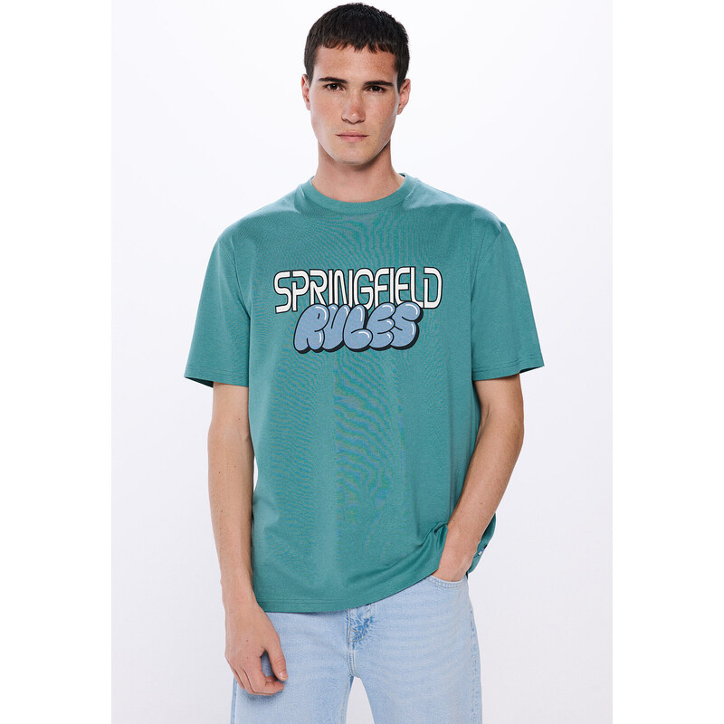 Pánske tričko Springfield rules 60626157