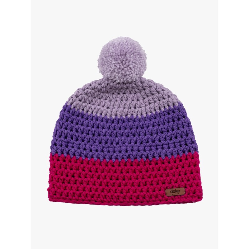 DOKE Merino háčkovaný kulich Lena 60634086