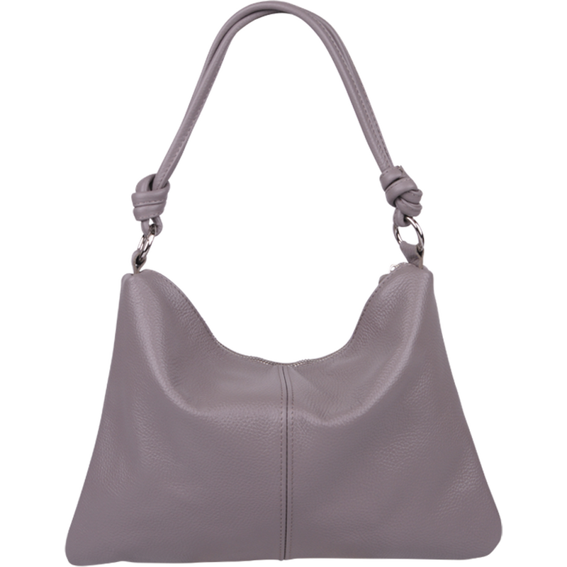 Sivá kožená talianska kabelka Giuseppina Grigia NovaKabelka.sk 60636551