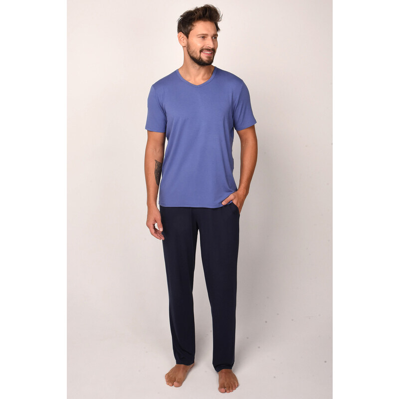 Pánske pyžamomo Italian Fashion Dallas kr.r. dł.sp. 53967476