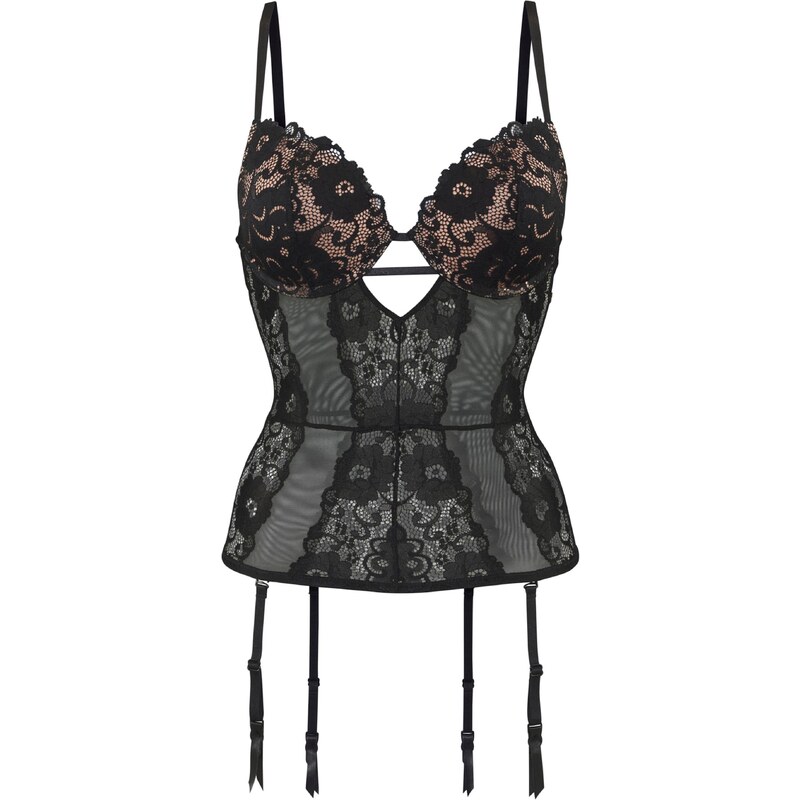 JETTE Korzet čierna 60917181