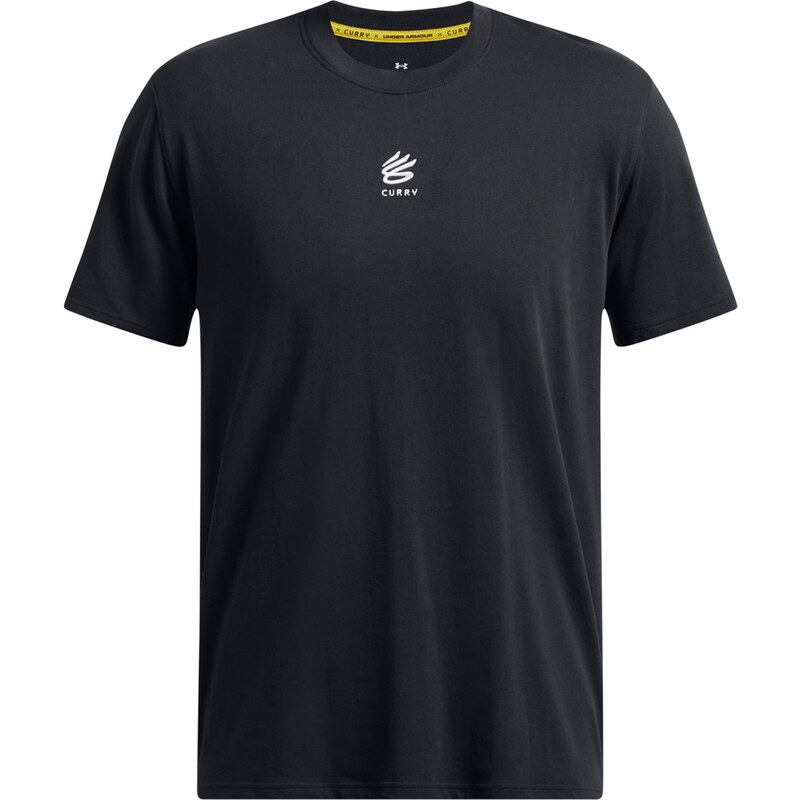 Under Armour Curry Hvyweight Logo Tee BLK 60651122