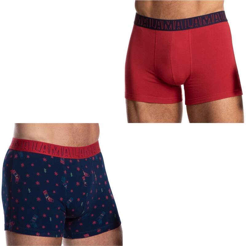 LAMA Pánske boxerky 2 pack 1053SZG 60665471