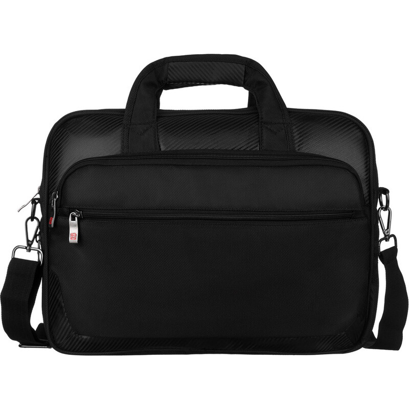 Peterson Čierna praktická taška na notebook PTN GBP-21-2-C 54926245