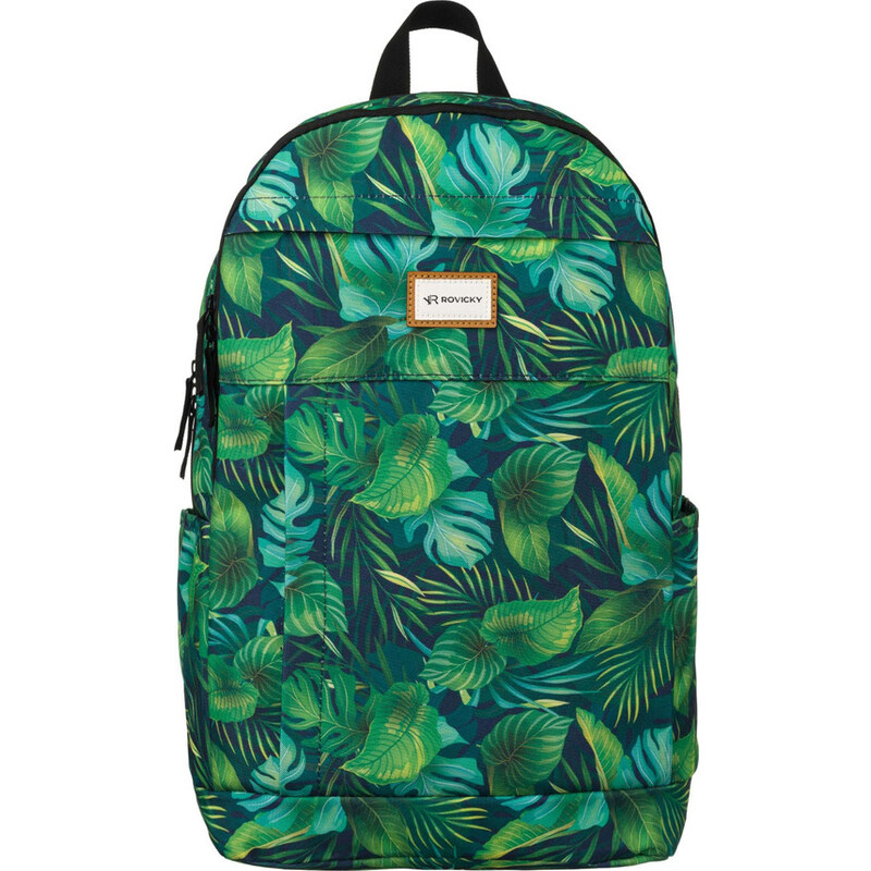 Rovicky zelený dámsky vzorovaný batoh R-PST 03 56217645