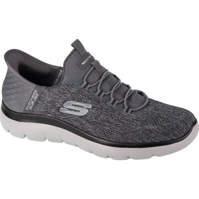 Tmavosivé nazúvacie tenisky Skechers Slip-Ins: Summits - Key Pace 60664315