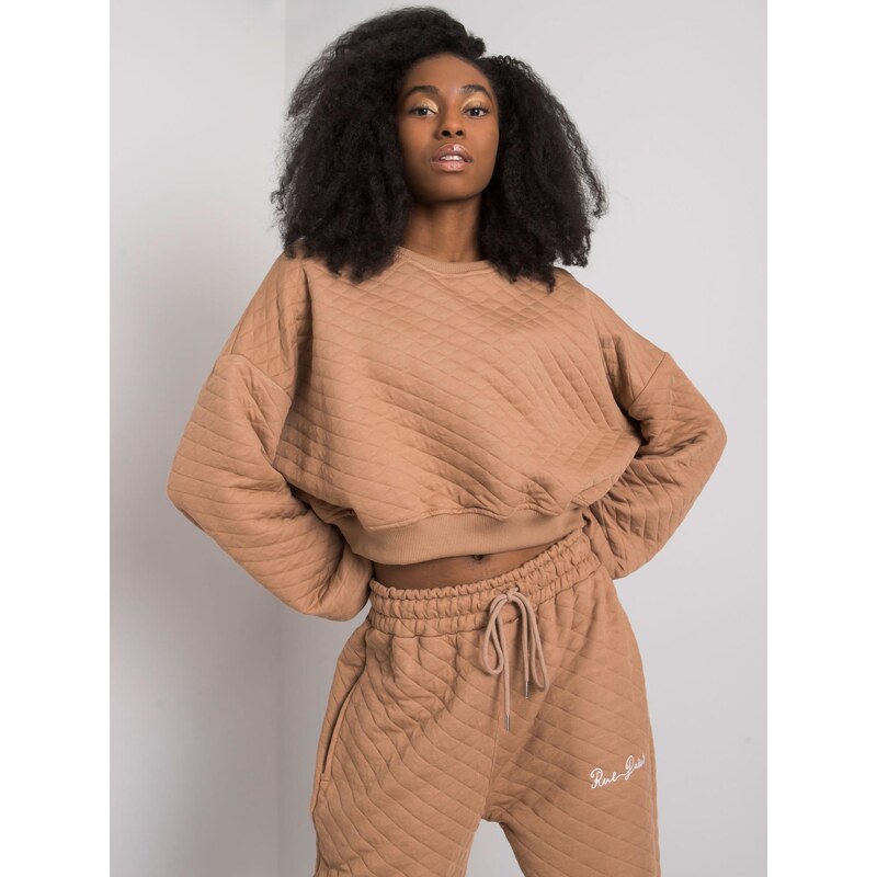 BASIC Feel Good Sweatshirt-RV-BL-7450.64-camel 64787516