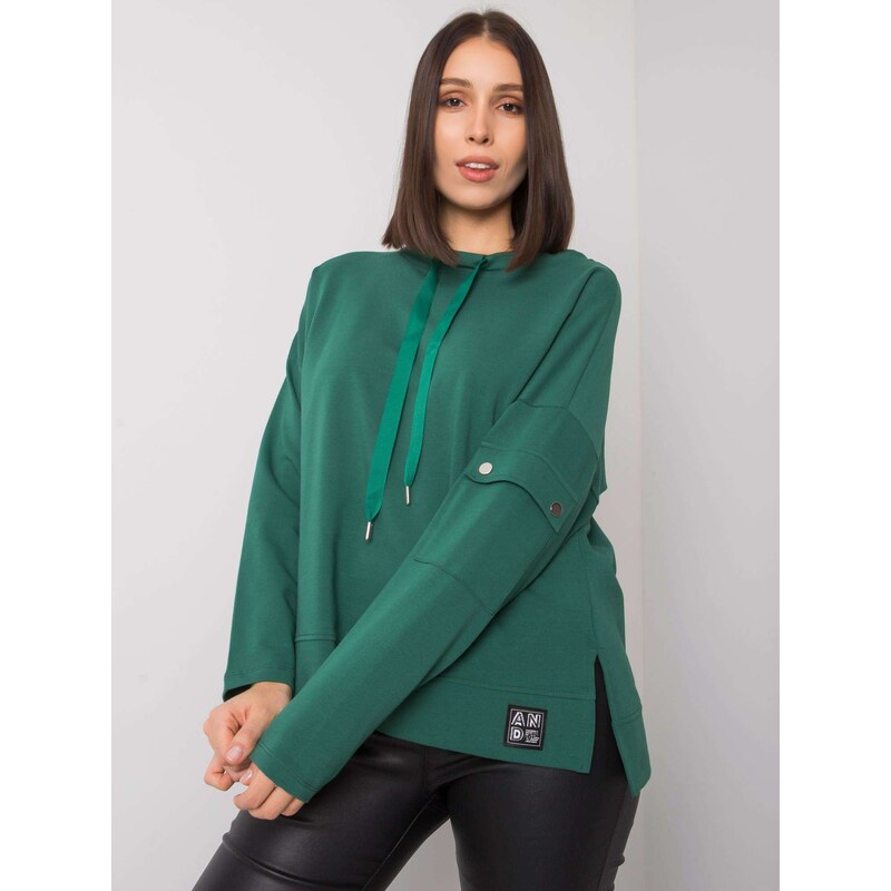 RELEVANCE Blouse-RV-BZ-7228.64-dark green 64663410