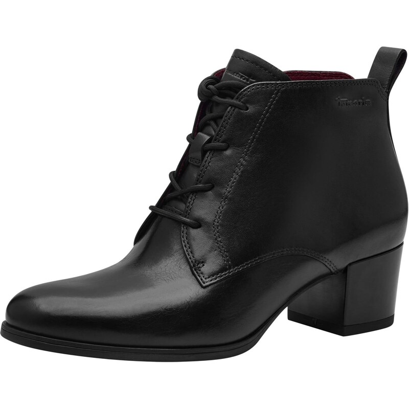 Tamaris Šnurovacie členkové čižmy čierna 60867802