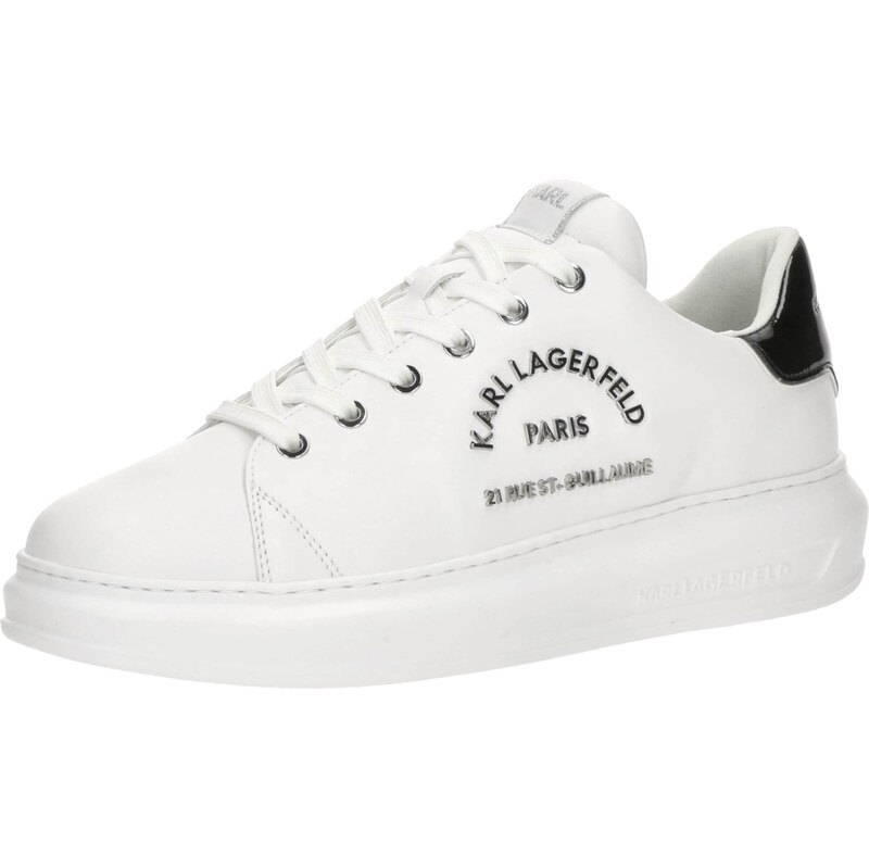 Karl Lagerfeld Nízke tenisky KAPRI strieborná / biela 60870281