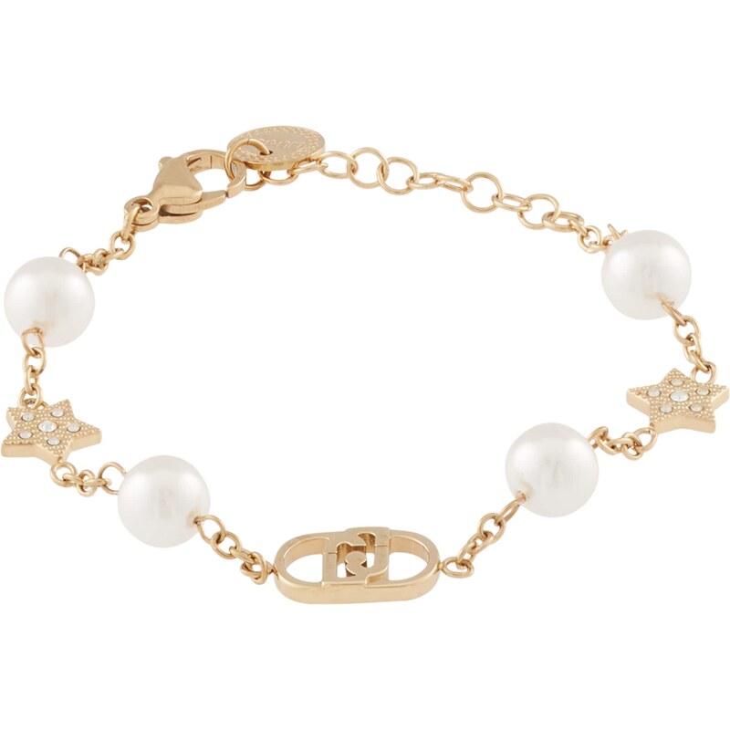 Liu Jo Náramok zlatá / priehľadná / perlovo biela 60870575