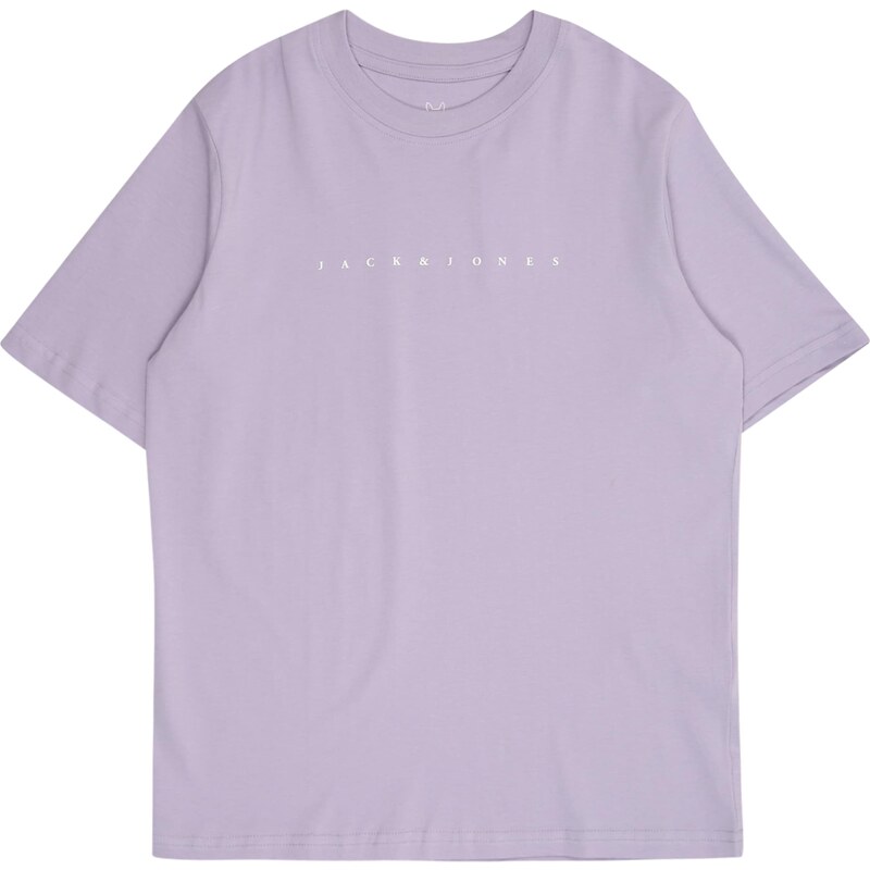 Jack & Jones Junior Tričko JJESTAR levanduľová / biela 60870840