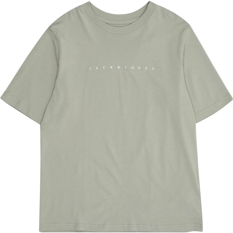 Jack & Jones Junior Tričko JJESTAR pastelovo zelená / biela 60870838