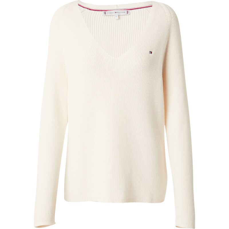 TOMMY HILFIGER Sveter slonová kosť 60871026