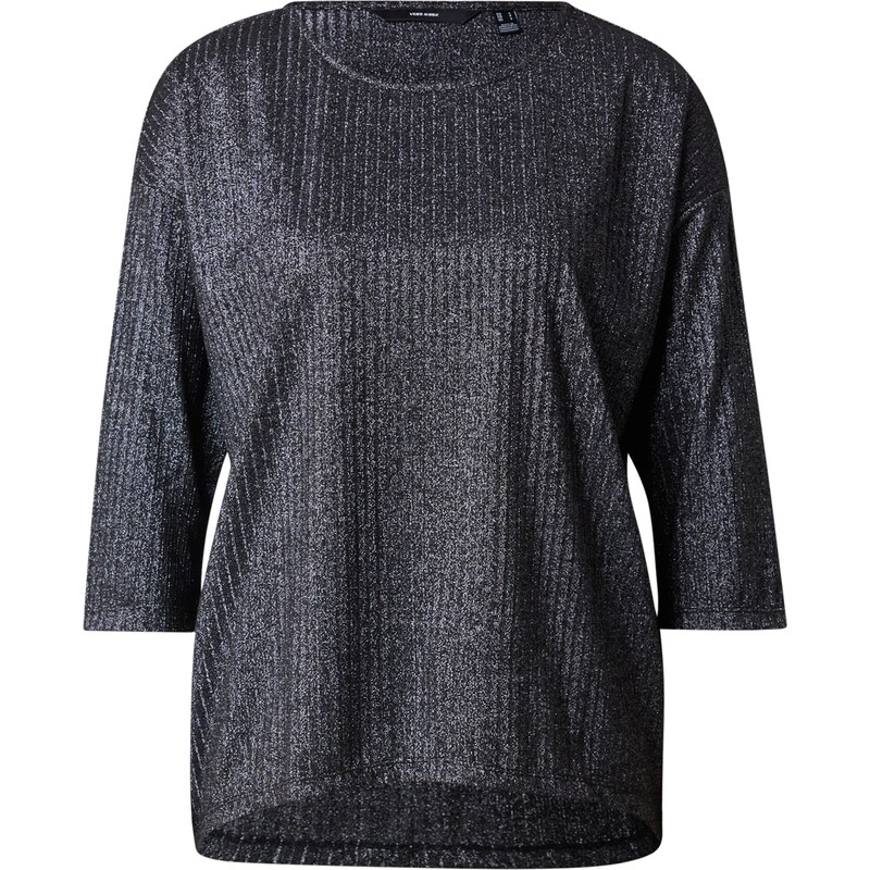 VERO MODA Tričko VMCora čierna melírovaná 60870093