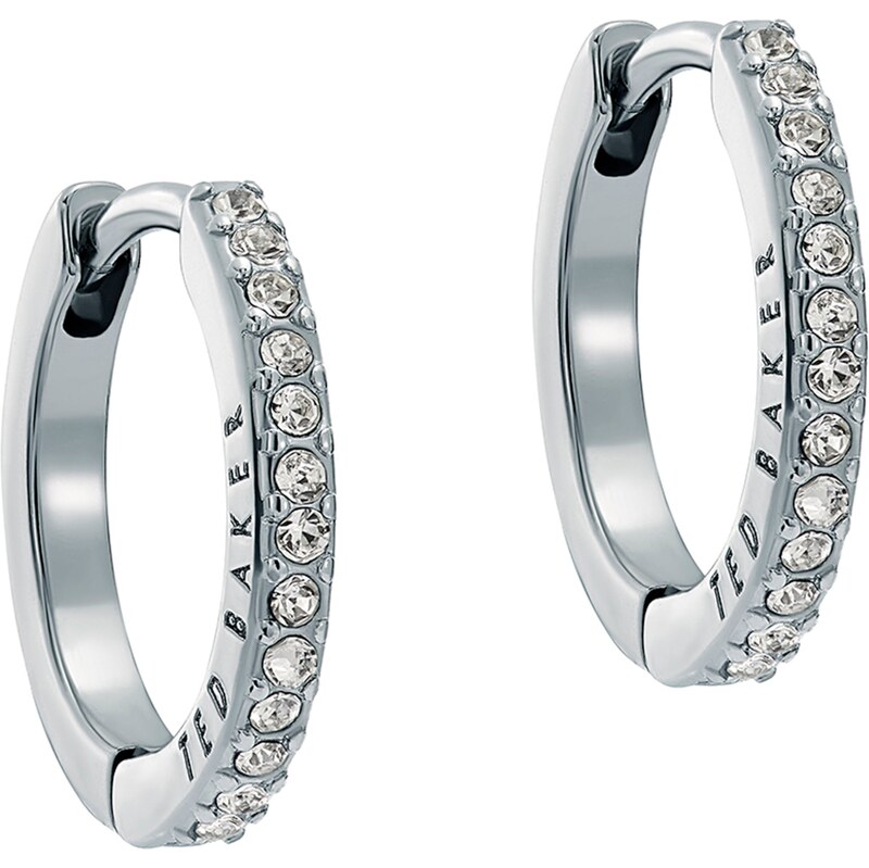 Ted Baker Náušnice strieborná / priehľadná 60870757