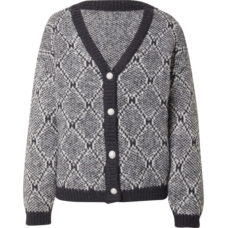 VERO MODA Kardigán VMRORY antracitová / svetlosivá 62184162